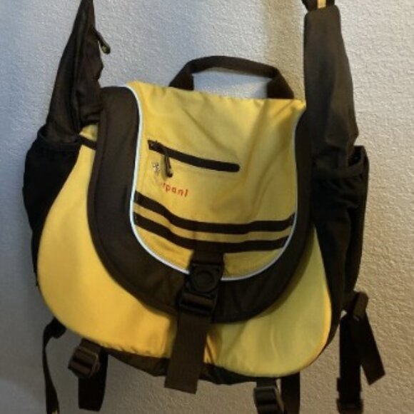 Sherpani Gym/Yoga/Travel/Daily Bag, Women's, Yellow Bag, Large Crossbody Purse - Picture 2 of 5